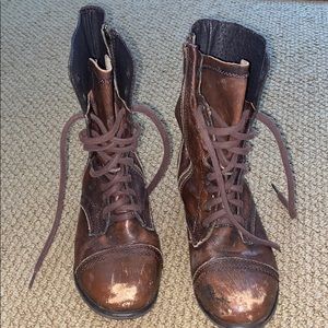 Steve Madden Troopa Combat Boots